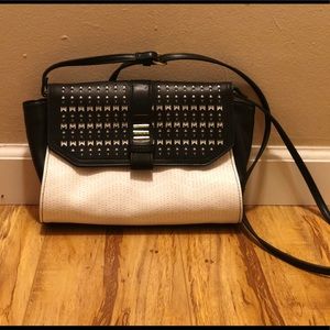Danielle Nicole black and white purse